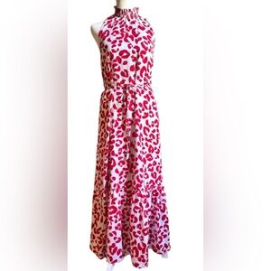 Ann Taylor Red and White Maxi Dress-NWT